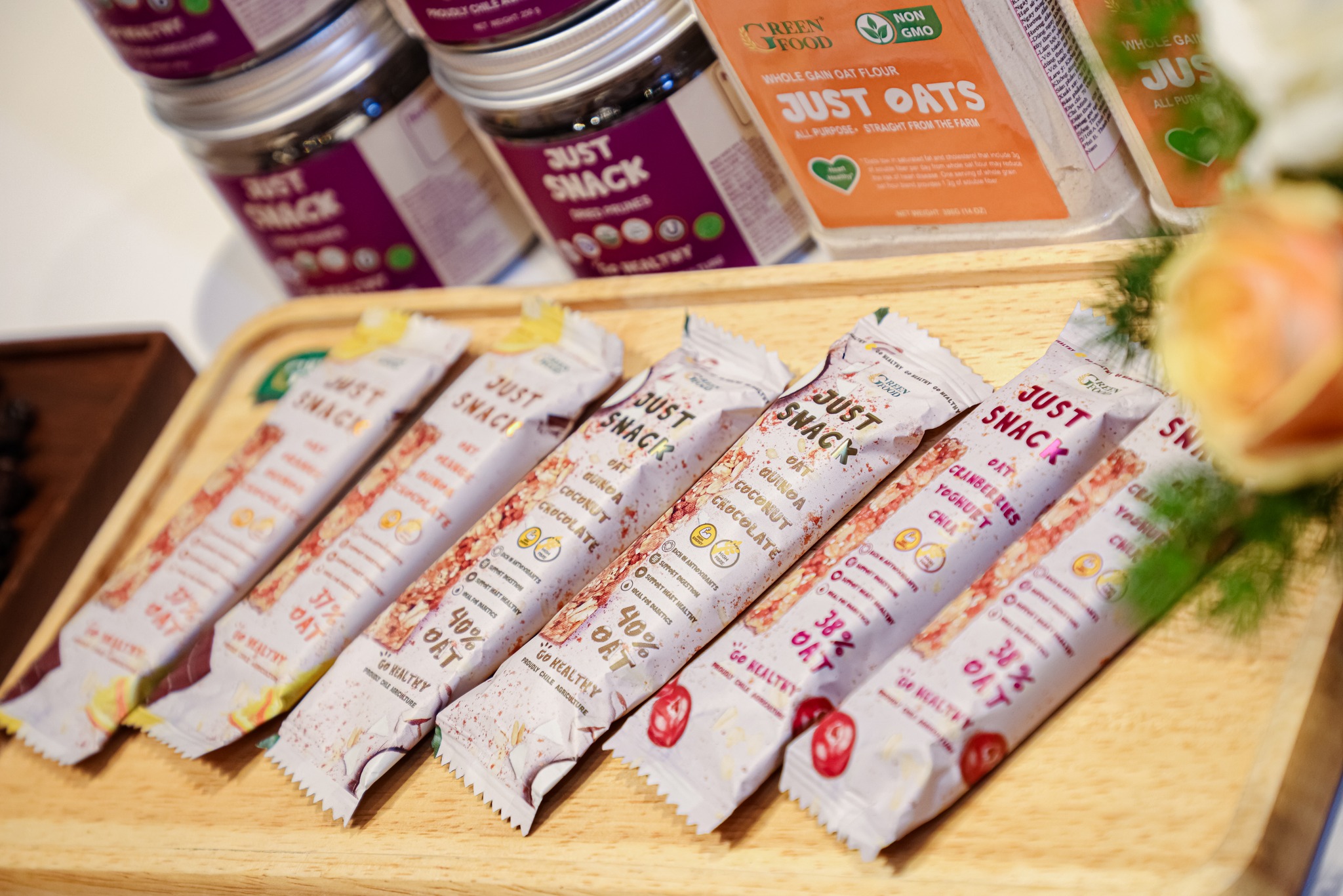 Thanh ngũ cốc yến mạch Just Snack vị dừa | 30g/thanh