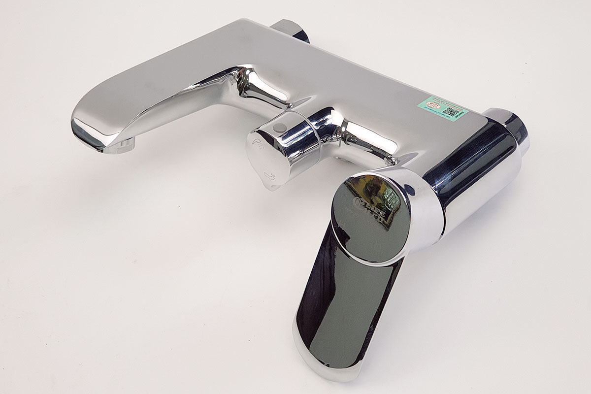 Bộ vòi sen nóng lạnh Đồng mạ Chrome Eurolife EL-VIO01