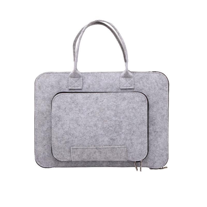 Thời Trang Di Động Túi Nỉ Túi Đựng Laptop 11.6 13.3 15.6 17.3 Inch Túi Máy Tính Dành Cho MacBook Pro 13 Ốp Lưng Xiaomi samsung HP Túi Xách