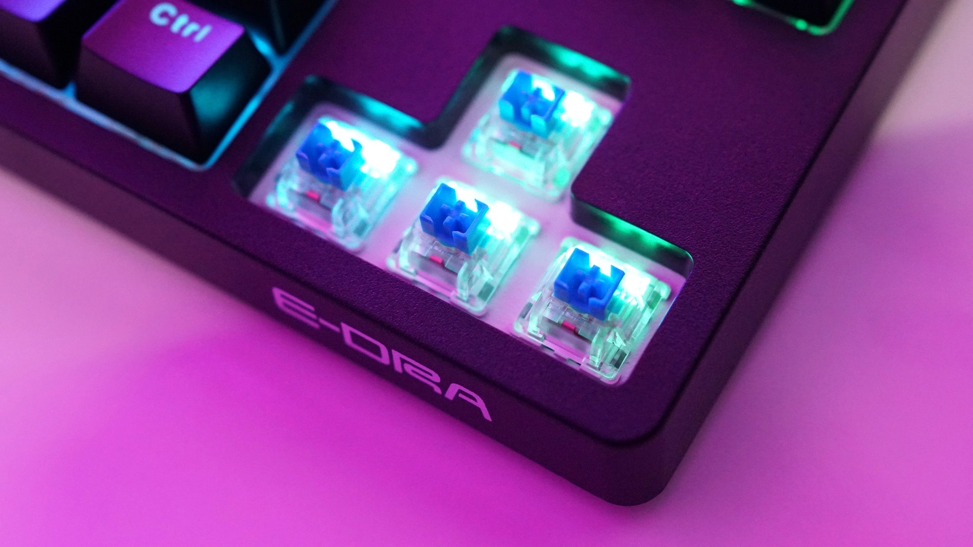 Bàn phím chơi game cơ E-DRA EK387L RGB - Hàng Chính Hãng