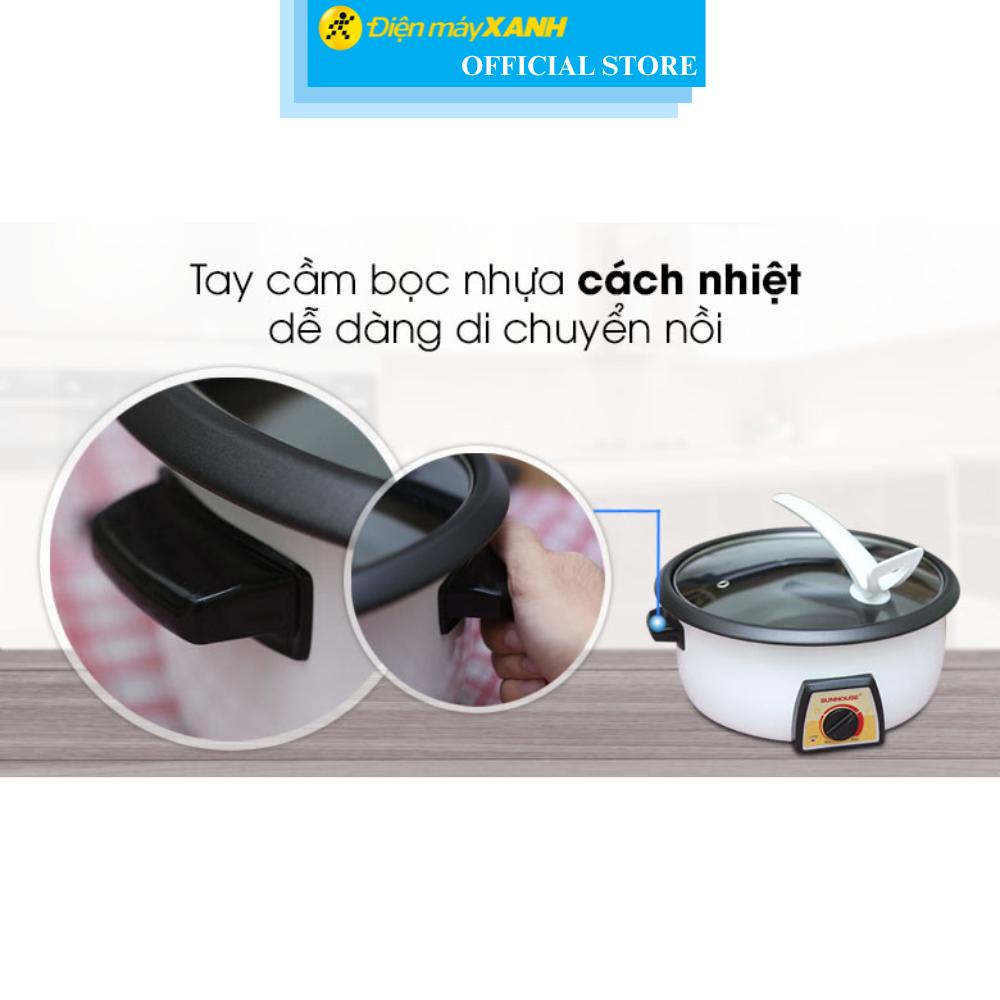 Nồi lẩu điện Sunhouse SHD 4521 3 lít - Hàng Chính Hãng