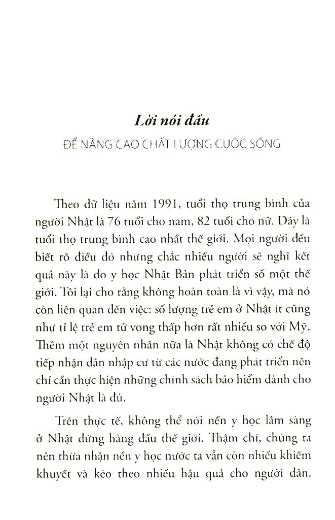 Sách Sống Chất - Triết Lý Sống Của Huyền Thoại Y Học Nhật Bản