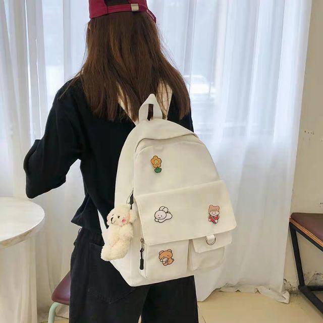 Balo + 4pin cài