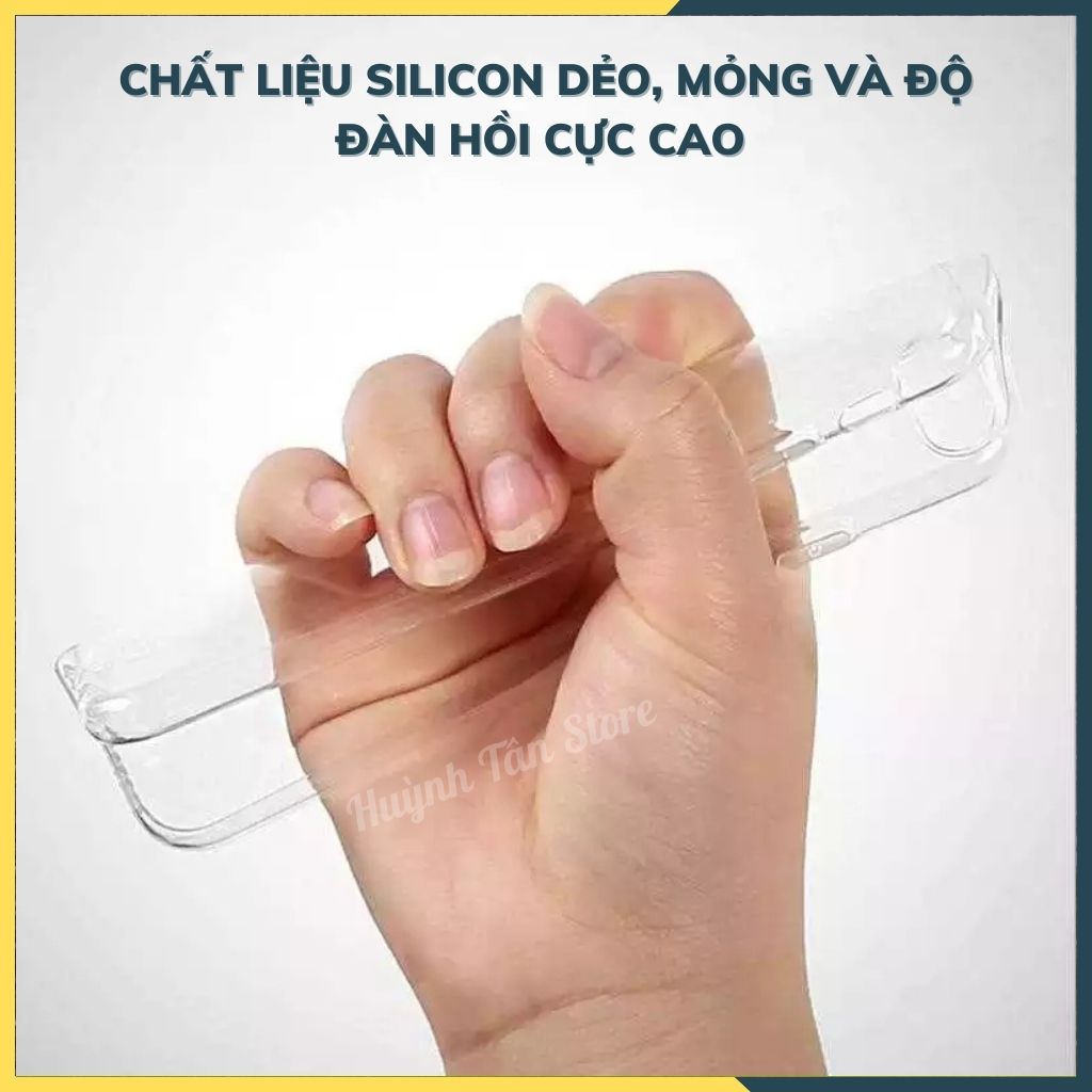 Ốp lưng trong suốt silicon GOR dành cho xiaomi 11 lite bảo vệ camera dẻo siêu mỏng - Hàng nhập khẩu