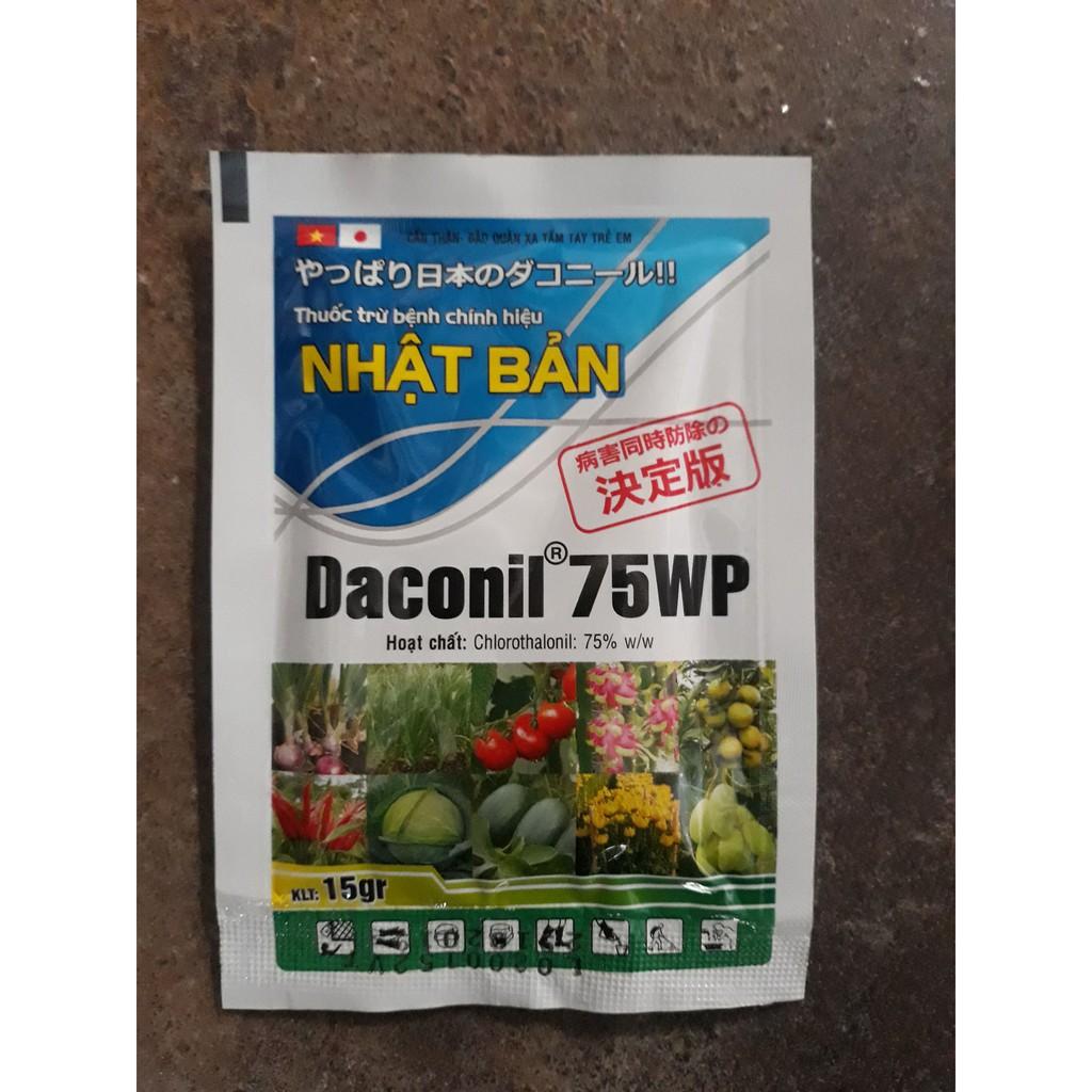 Thuốc trừ bệnh Nhật Bản Daconil 75WP gói 15gr