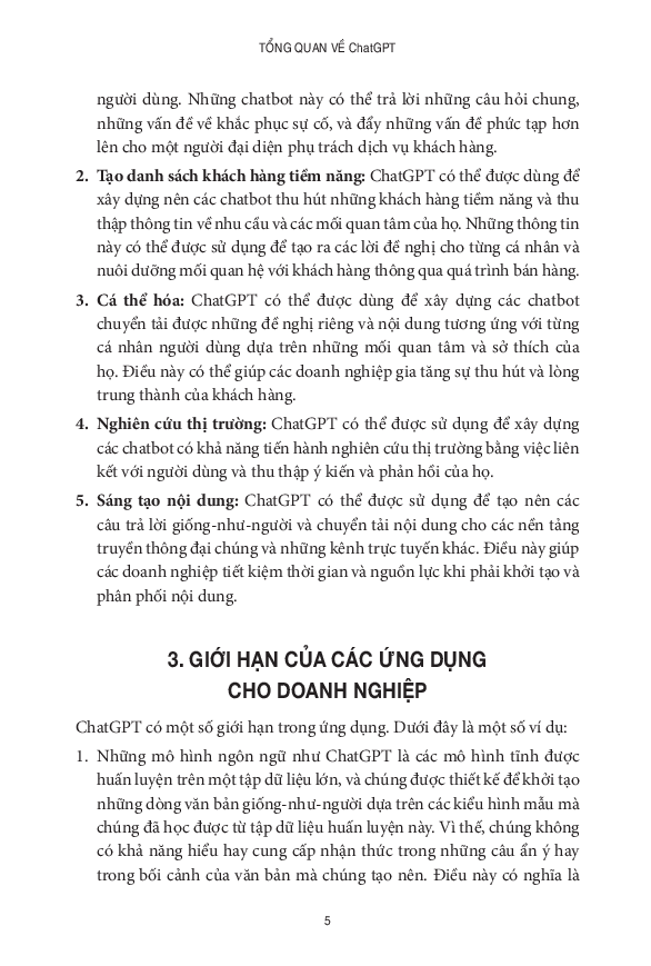 ChatGPT Cho Doanh Nghiệp - Mở Rộng Kinh Doanh Thần Tốc Với Công Nghệ Thay Đổi Cuộc Chơi