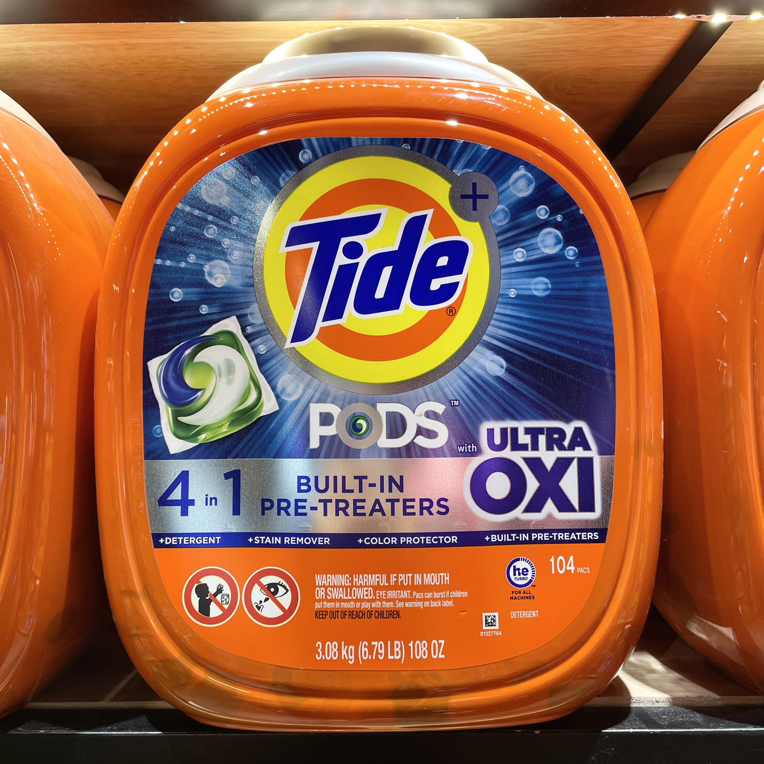 Viên Giặt Tide Pods 4in1 Downy April Fresh 104 viên 2.7kg Hàng Nhập Mỹ
