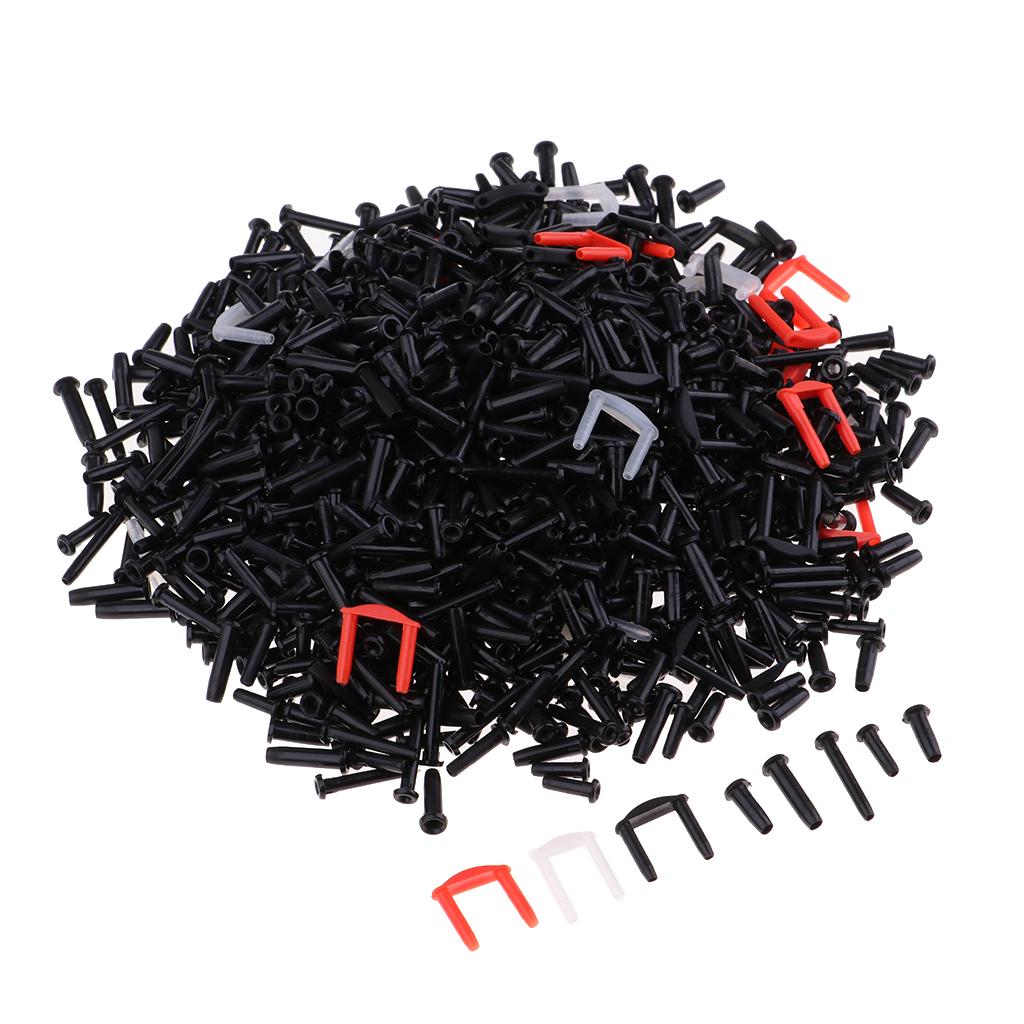 Nylon Grommets Eyelets Racket String Protector, Sports Equipment Badminton Racket Guard Tube Nylon Grommets Eyelets String Protector