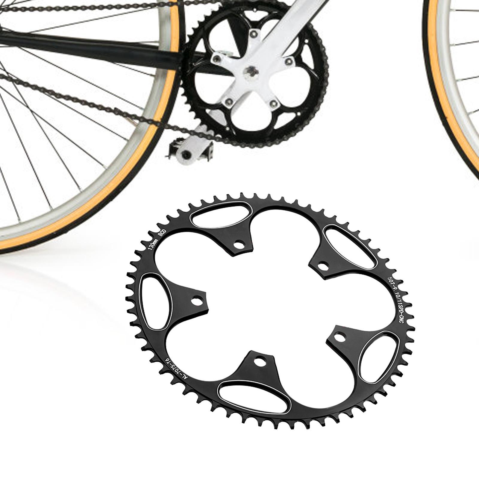 Bike Narrow Wide Chainring 130mm BCD Bike Chainring for Road Bike