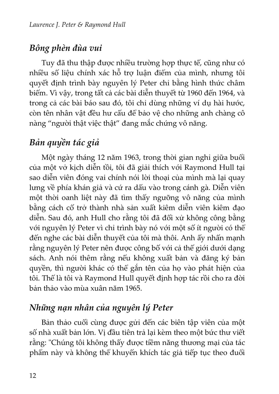 Nguyên Lý Peter - Tại Sao Mọi Thứ Cứ Sai Sai? (Tái Bản 2020)