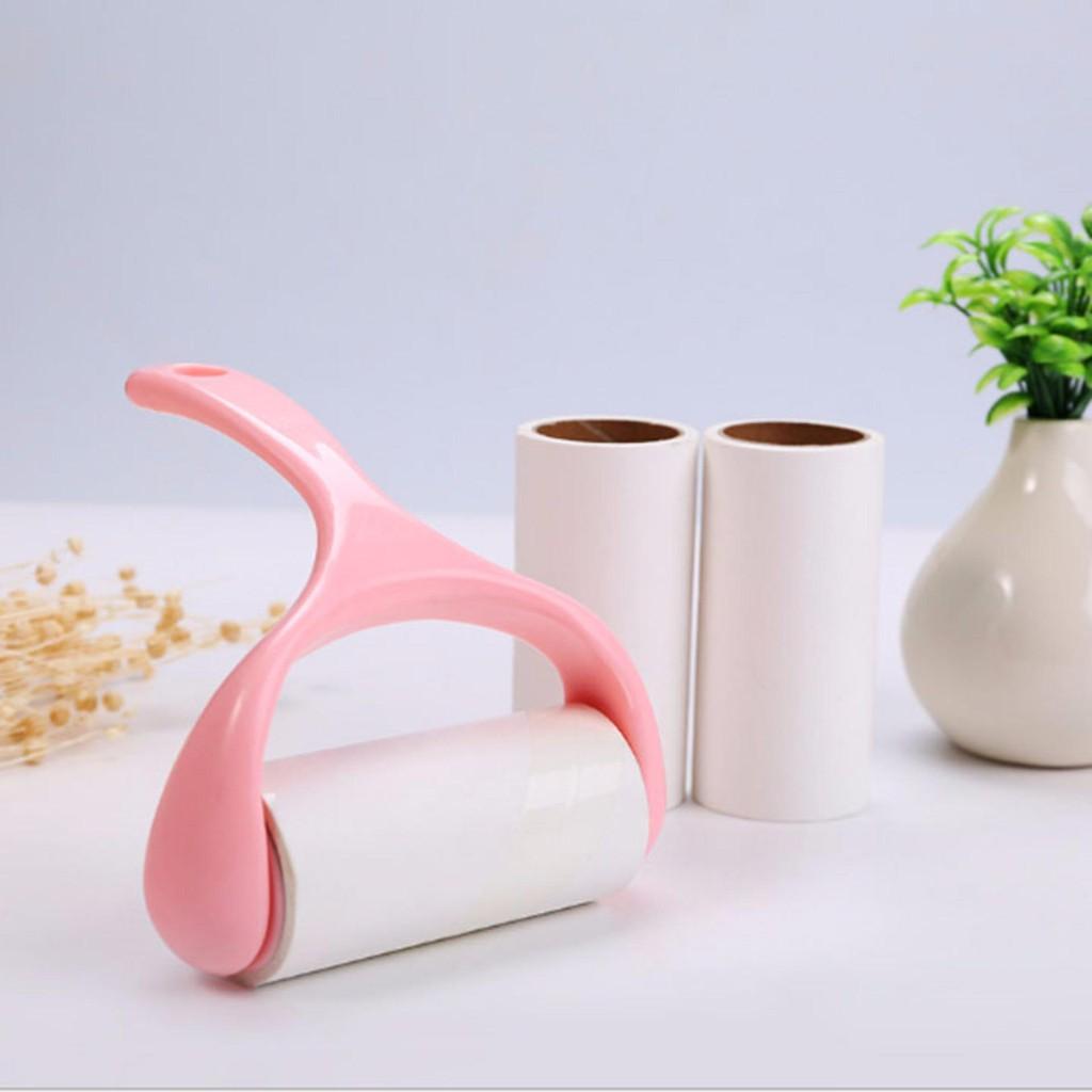 Giảm giá sốc: Combo Cây Lăn Bụi Quần Áo, Lông Chó Mèo Tặng Kèm 2 Lõi