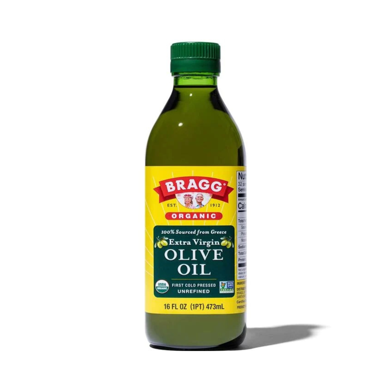 Dầu Olive hữu cơ ép lạnh nguyên chất Extra Virgin - Bragg