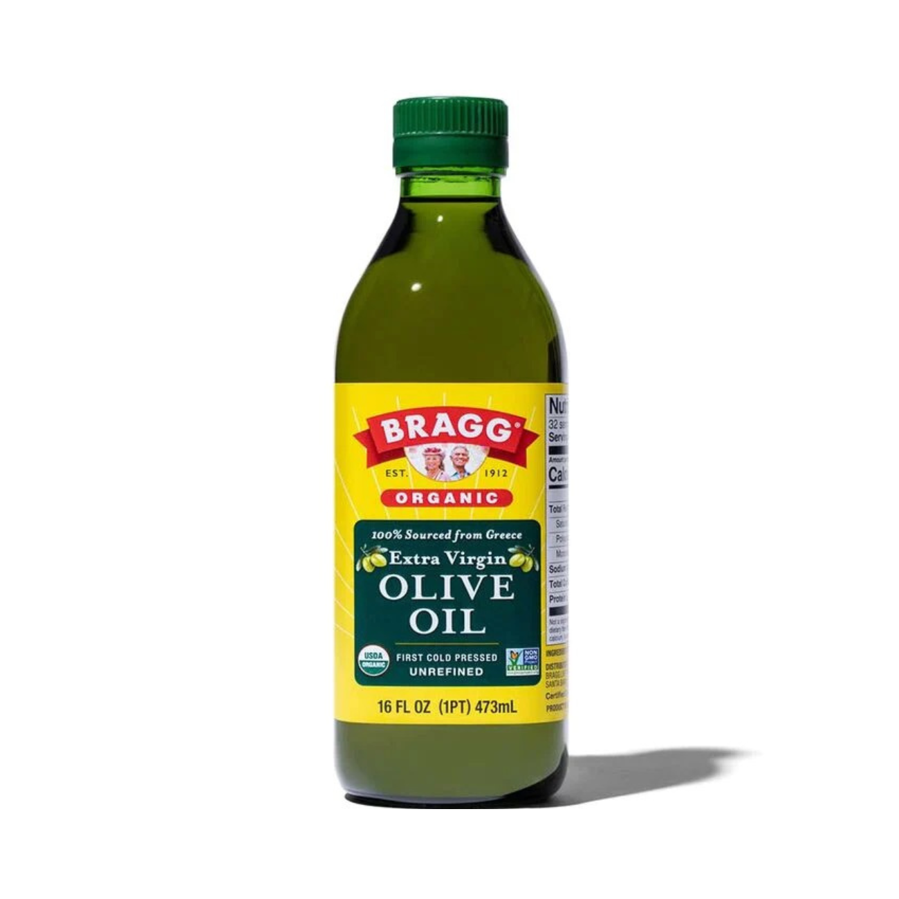 Dầu Olive nguyên chất ép lạnh hữu cơ (Extra Virgin) - Bragg