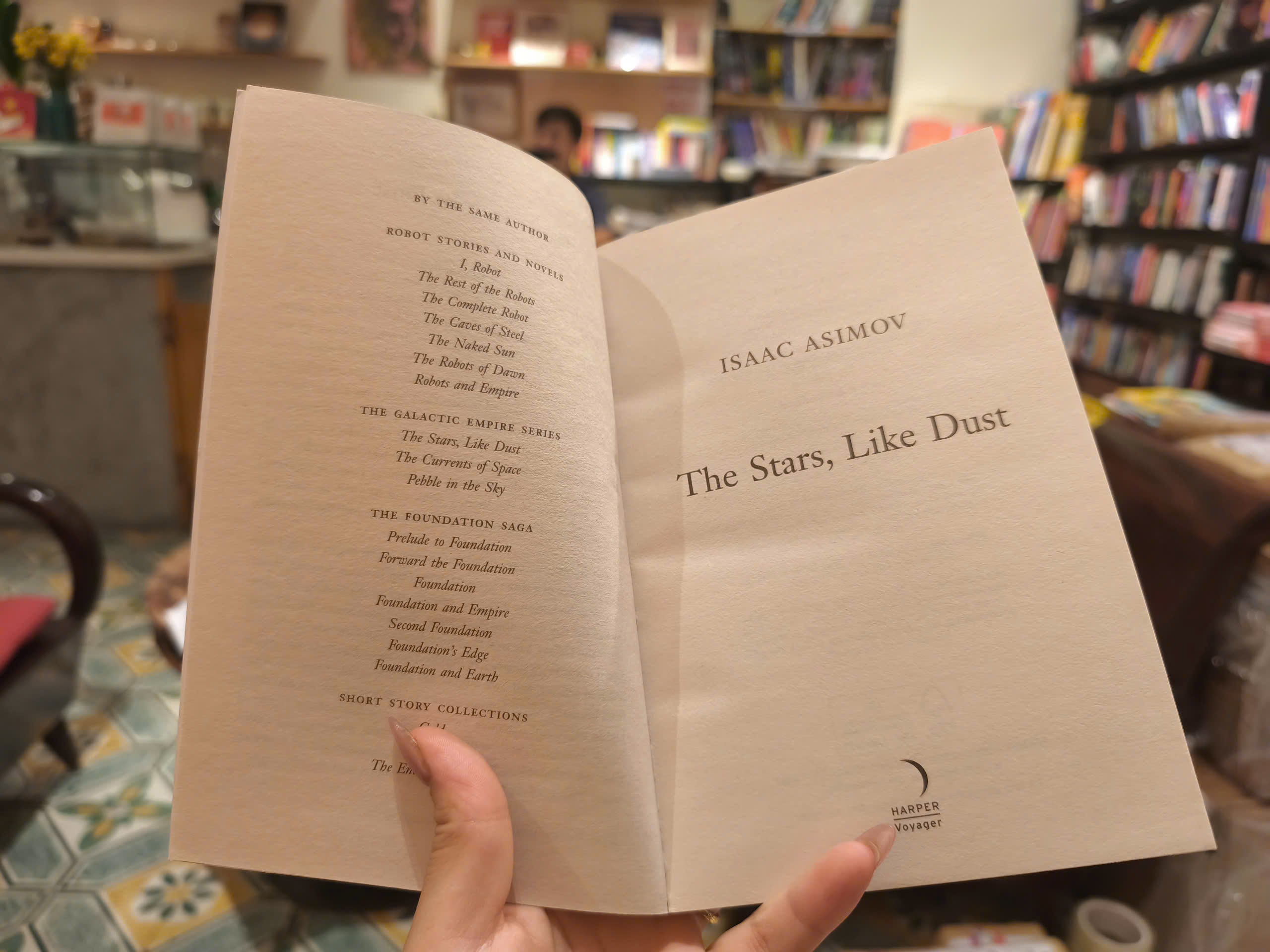 The Stars Like Dust by Isaac Asimov - Science Fiction/Fiction book in English - Sách Ngoại Văn