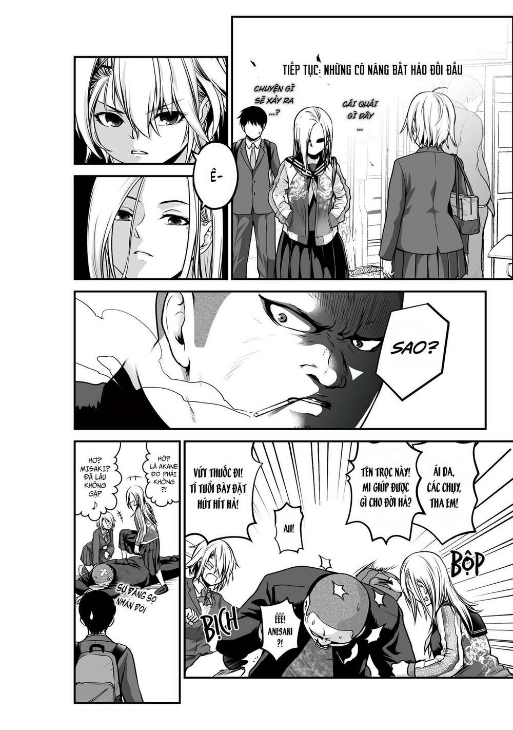 chàng trai tỏ tình với "cô nàng bất hảo" chapter 7.5 3