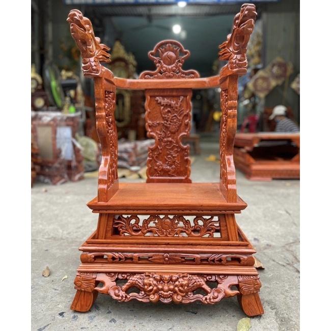 Ngai thờ gỗ hương đá cao 88 rộng 55 sâu 45cm