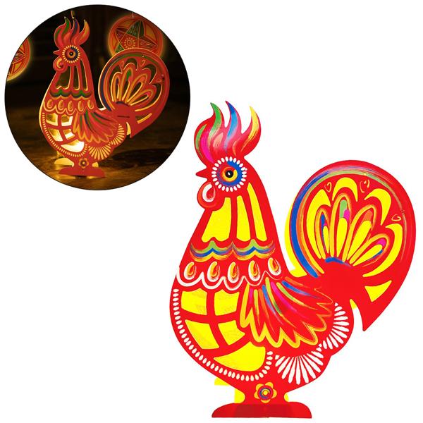 Lồng Đèn Trang Trí - Ký Ức Tuổi Thơ - Hình Gà - Happy Kibu KB00124-002