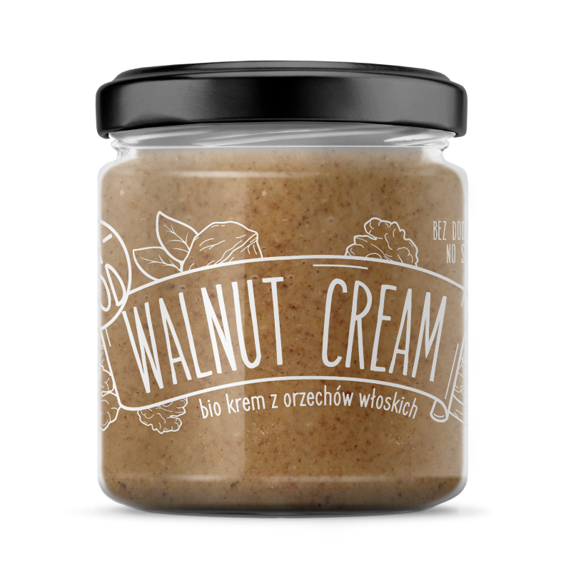 Bơ Kem Hạt Óc Chó Hữu Cơ 200g Organic Walnut Cream