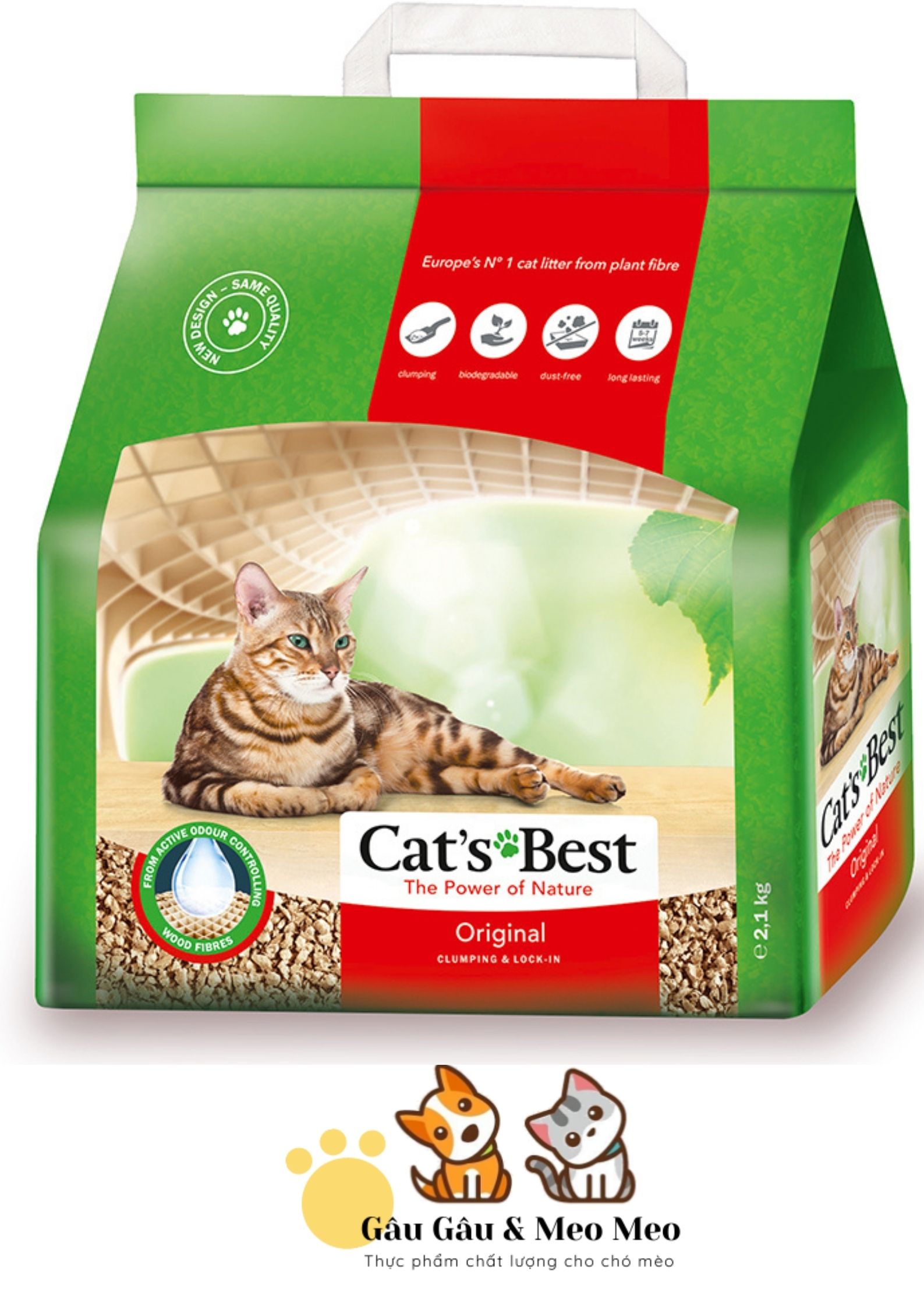 CAT'S BEST ORIGINAL - CÁT HỮU CƠ CHO MÈO