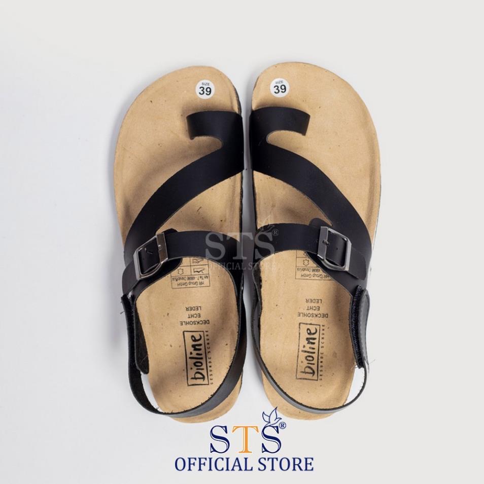 Dép sandal Birken quai chéo cao cấp Da PU cao cấp xuất khẩu siêu bền đi học đi biển sành điệu STPU20