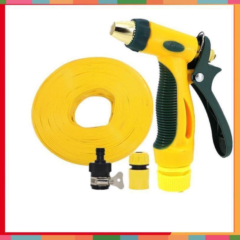 Bộ dây vòi xịt nước rửa xe,tưới cây tăng áp 3 lần 7-10m 206317