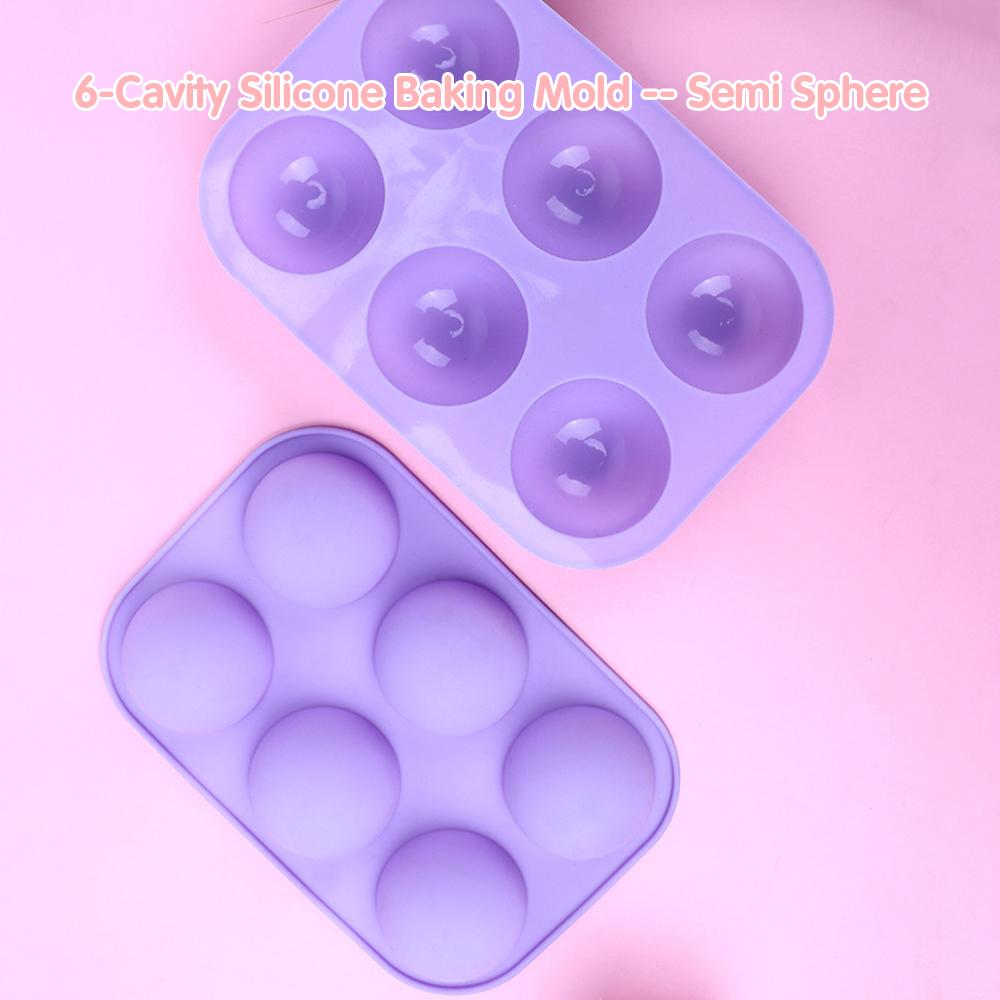 Khuôn Làm Bánh Silicone 6 Hình Dạng