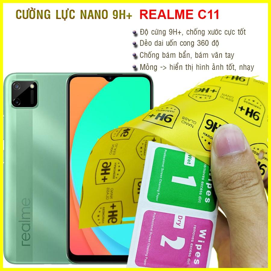 Dán cường lực dẻo nano dành cho Realme C11