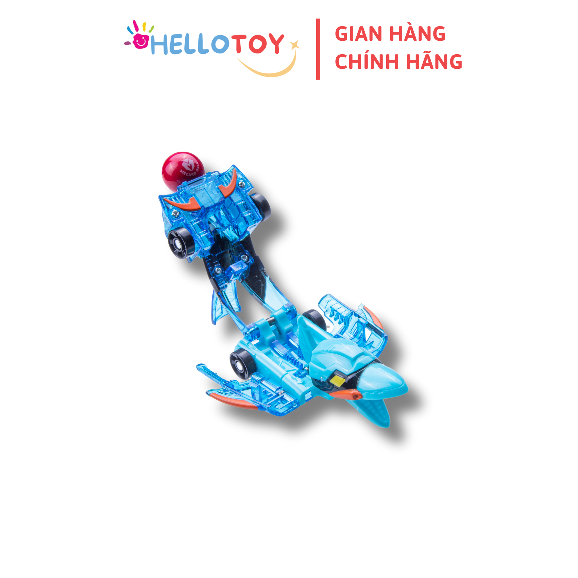 Đồ Chơi Xe Hơi Biến Hình MECARD BALL Ann, Dolphin - Hellotoy