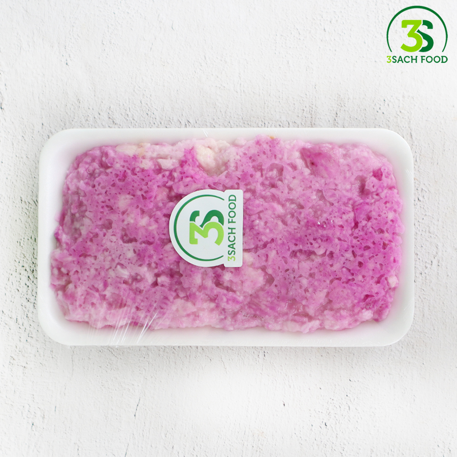 Khoai Mỡ Đập Nhuyễn - Khay 300gr