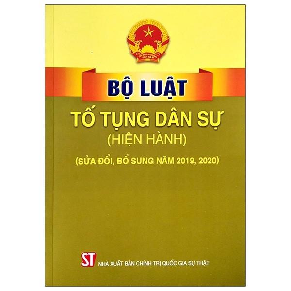 Hình ảnh Bộ luật tố tụng dân sự (hiện hành) (sửa đổi, bổ sung năm 2019, 2020)