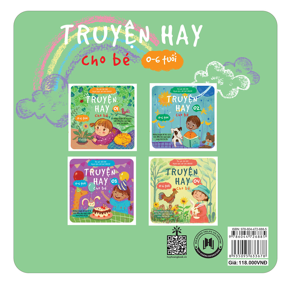 Truyện hay cho bé 0-6 tuổi - Tập 1