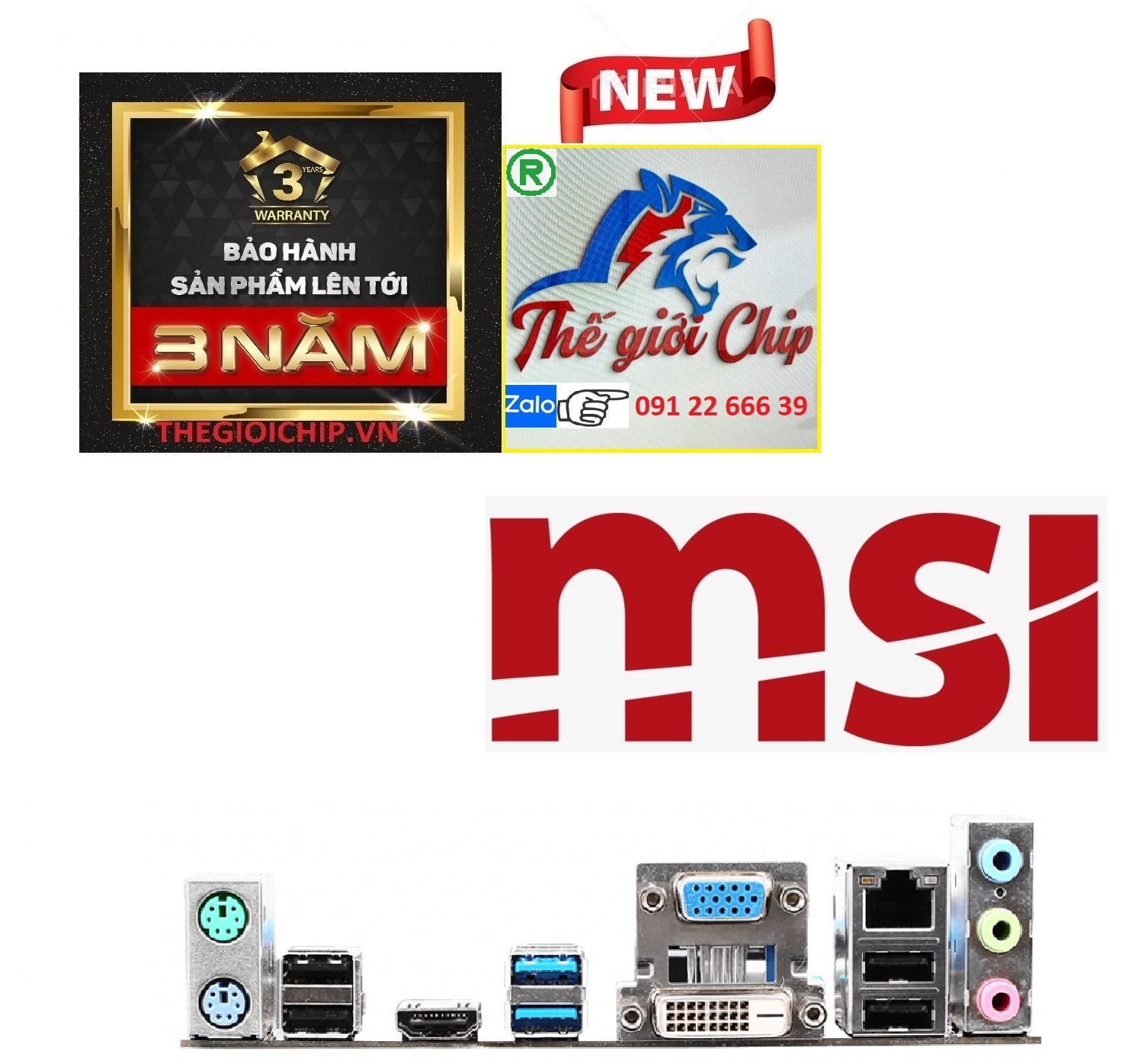 Bo Mạch Chủ (Mainboard) MSI B85M-E45 (HÀNG CHÍNH HÃNG)