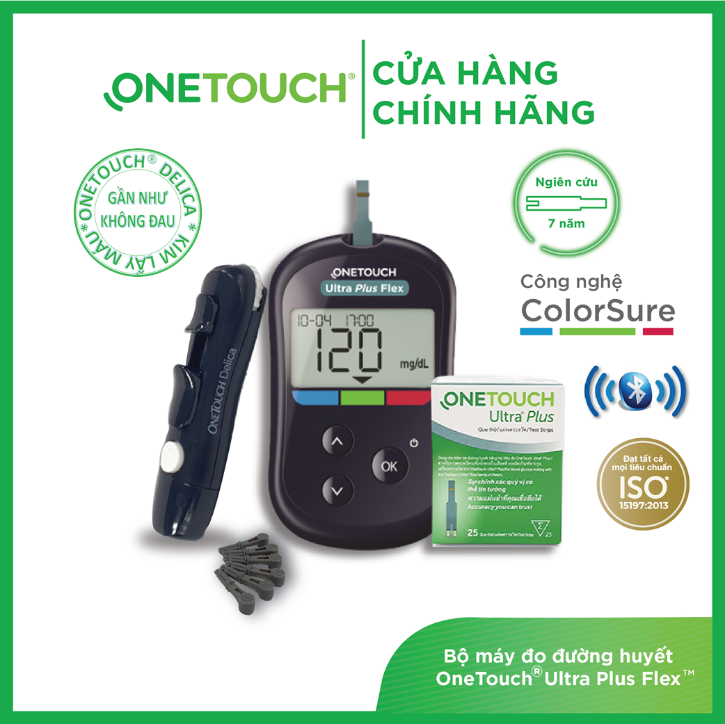 Máy đo đường huyết OneTouch Ultra Plus Flex