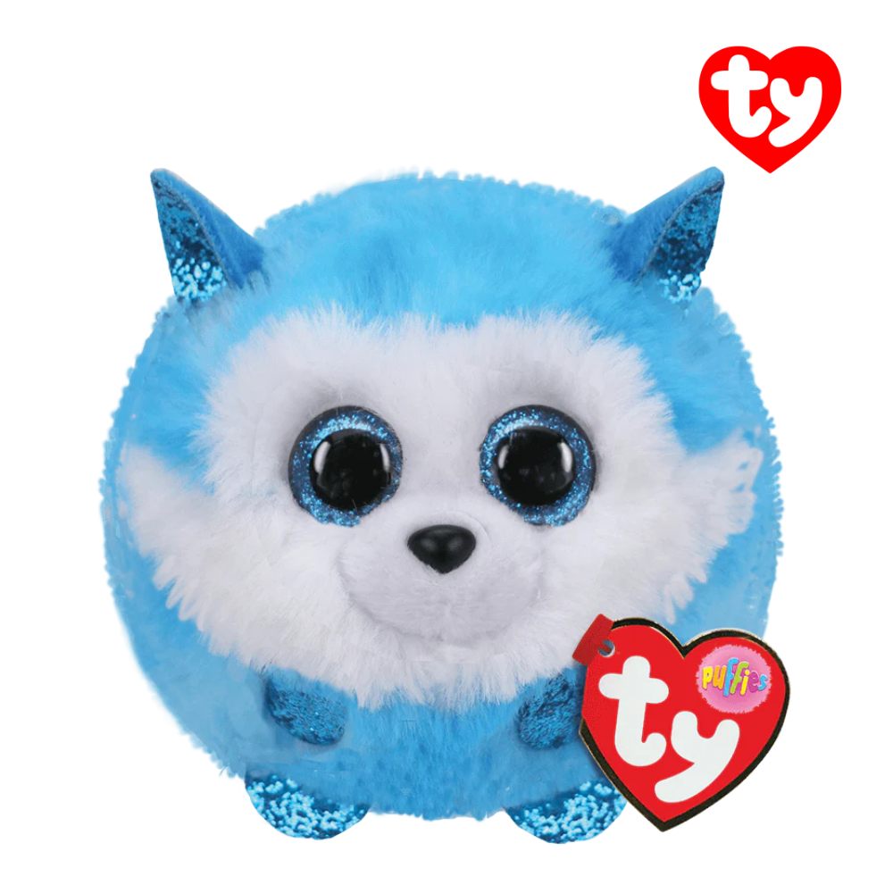Đồ chơi thú bông bóng tròn - husky Prince TY