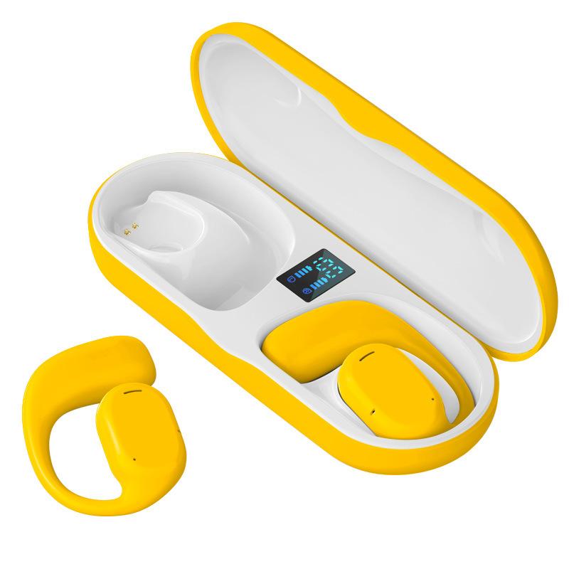 Tai nghe bluetooth dẫn khí không nhét trong tai theo phong cách riêng mới nhất kiểu treo tai loại tai nghe không dây thể thao TWS hai tai