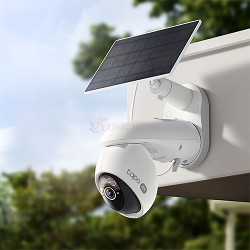 Camera an ninh năng lượng mặt trời TP-Link Tapo AI Kit Solar-Powered Security C660 KIT - Hàng chính hãng