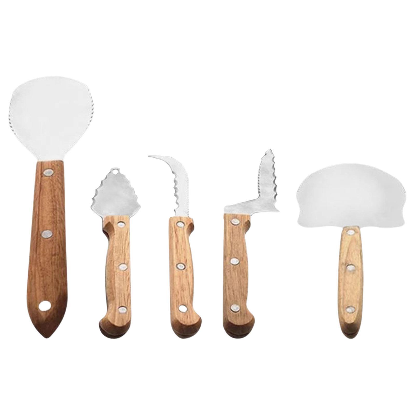 5x Halloween Pumpkin Carving Tools Sculpting Durable Multipurpose Tool Pumpkin Carver Carving Cutter for Holiday Home Beginner