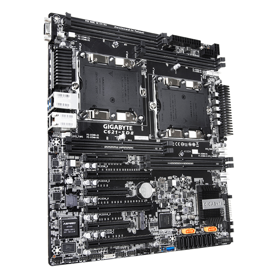 Bo mạch chủ - Mainboard Gigabyte C621-SD8