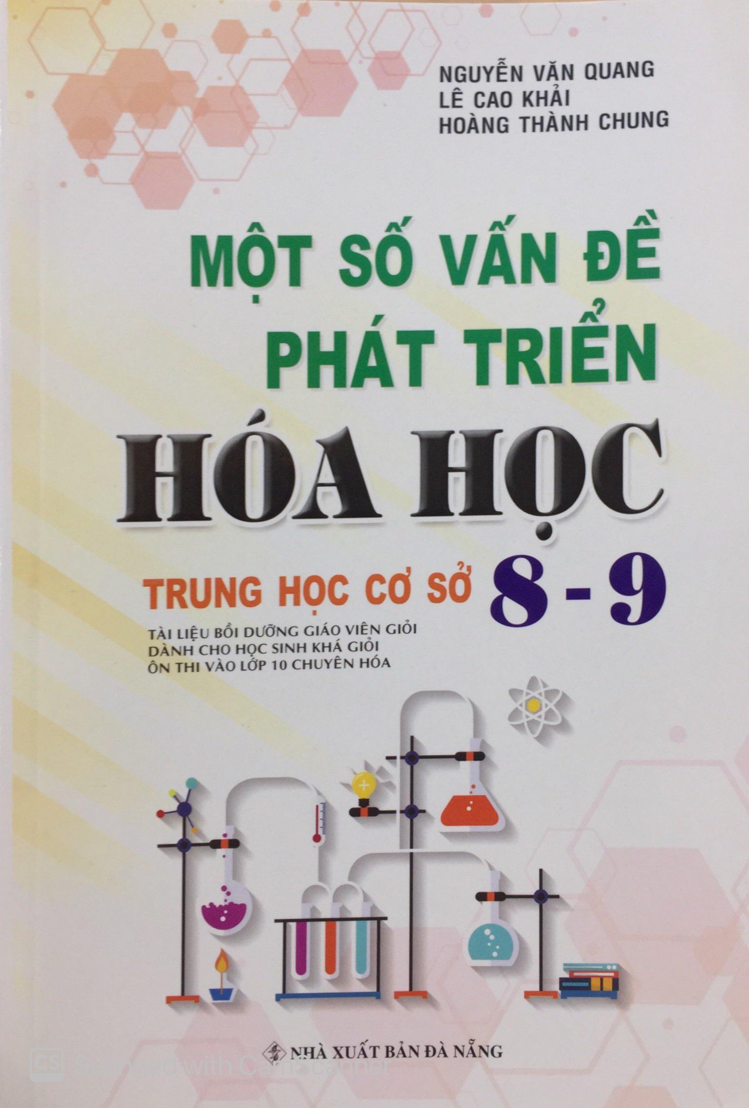 Một Số Vấn Đề Phát Triển Hóa Học Thcs 8-9 - ảnh 8
