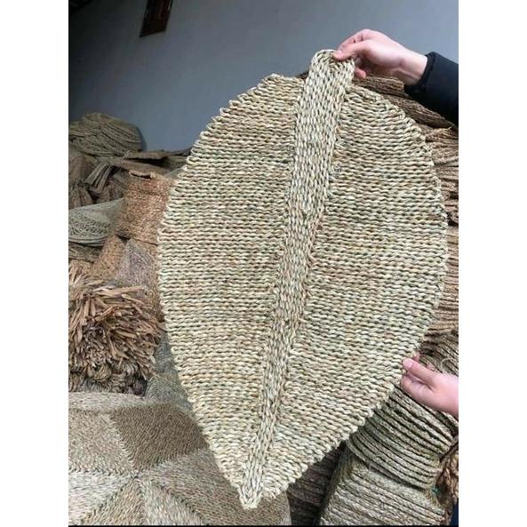 Thảm cói lá 80 x 50