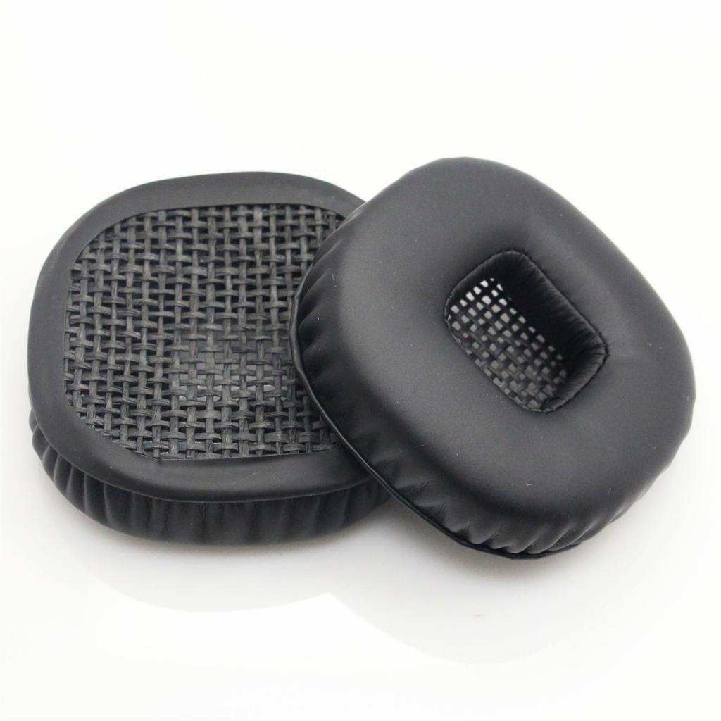 Replacement Ear Pads Cushions for Major Headphones Black+White