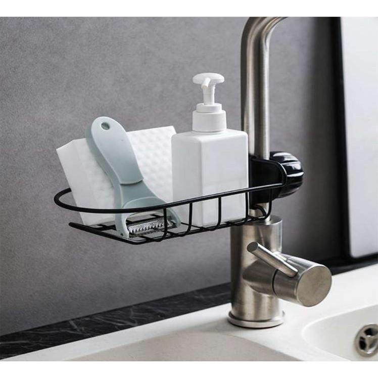 Giá Inox Để Giẻ Rửa Bát Nước Rửa Chén Đựng Đồ Đa Năng