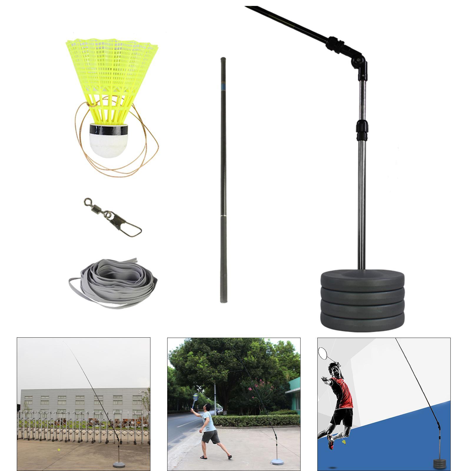 Badminton Trainer Device Portable Telescopic Professional Rebounds for Kids