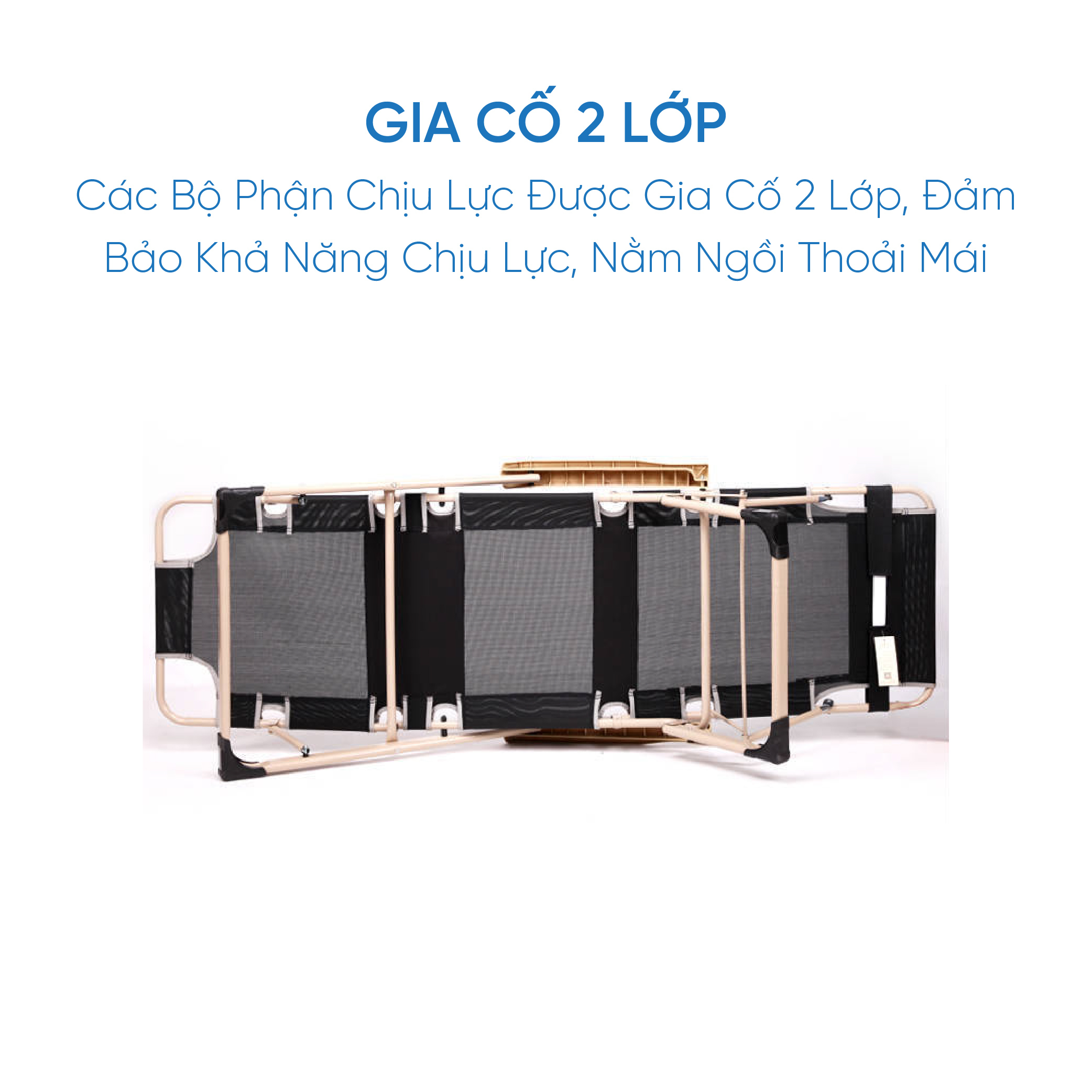 Ghế Thư Giãn, Ghế Ngủ Văn Phòng Gấp Gọn Takara TG-10 Khung Thép chắc chắn