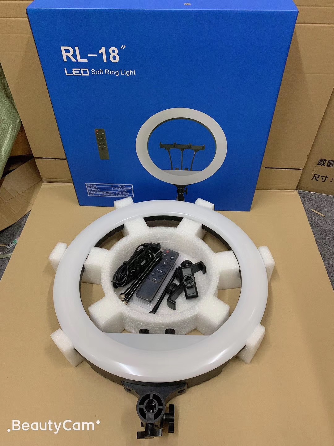 Đèn livestream RL-18 45Cm (Loại Thường), Đèn Led Trợ Sáng, Chiếu Sáng Studio, Makeup, Quay Phim , Chụp Ảnh, Livetream, Selfie, Xăm nghệ thuật Kèm Kẹp Điện Thoại Tùy Chỉnh