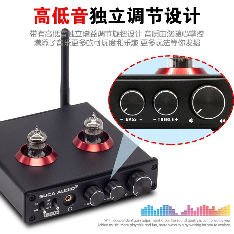 PRE ĐÈN SUCA-AUDIO TUBE T5C- Hỗ trợ Bluetooth 5.0 - Hàng Chính Hãng