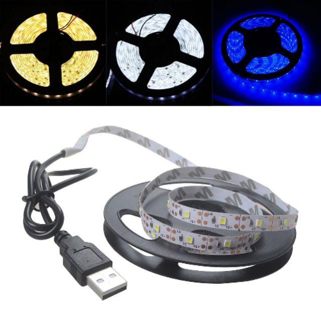 Cuộn Dây LED đầu cắm USB 5V cho TV hiệu ứng đẹp kèm khiển 24 phím