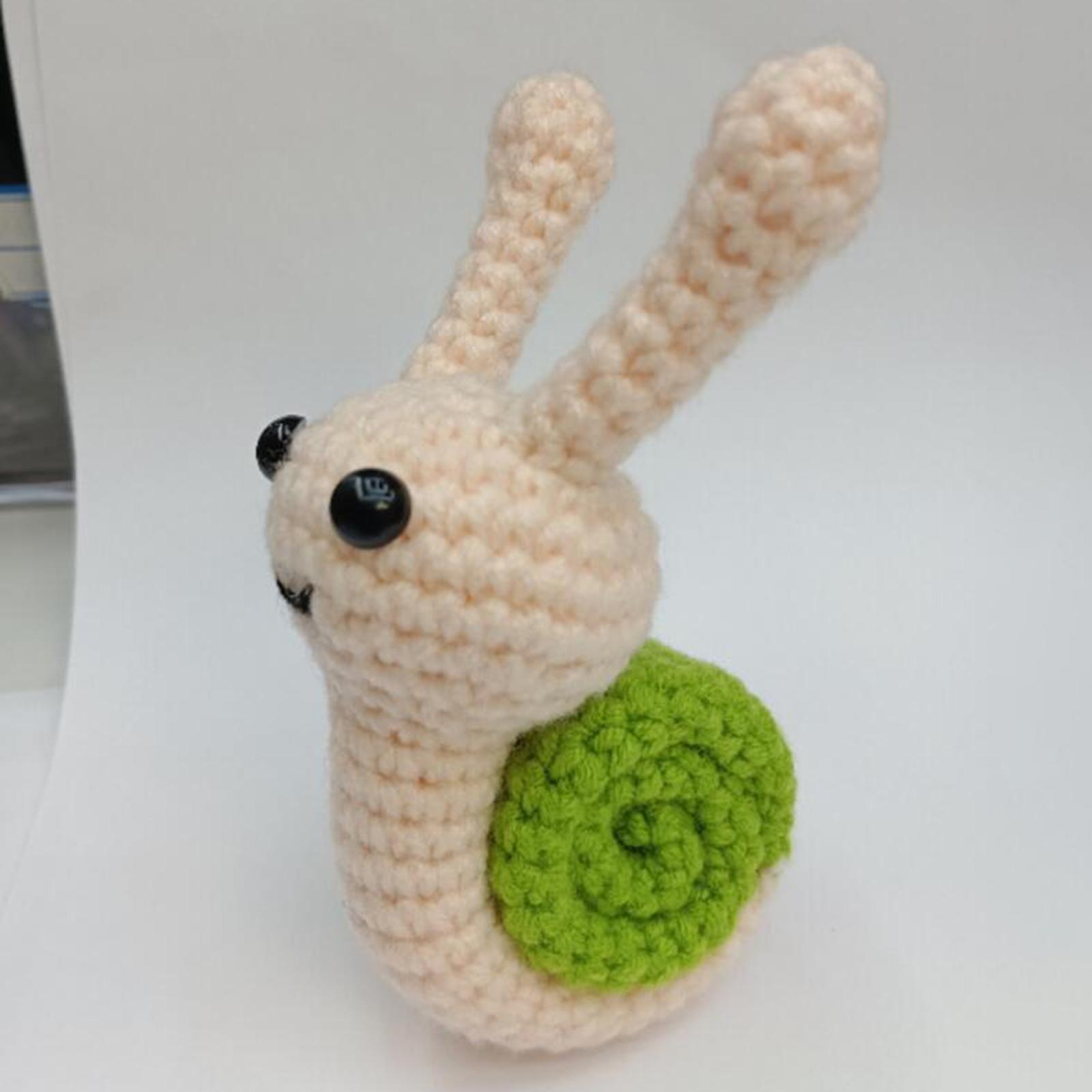 Crochet Kit for Beginner Includes Yarn, Hook, Accessories Make Your Own Doll