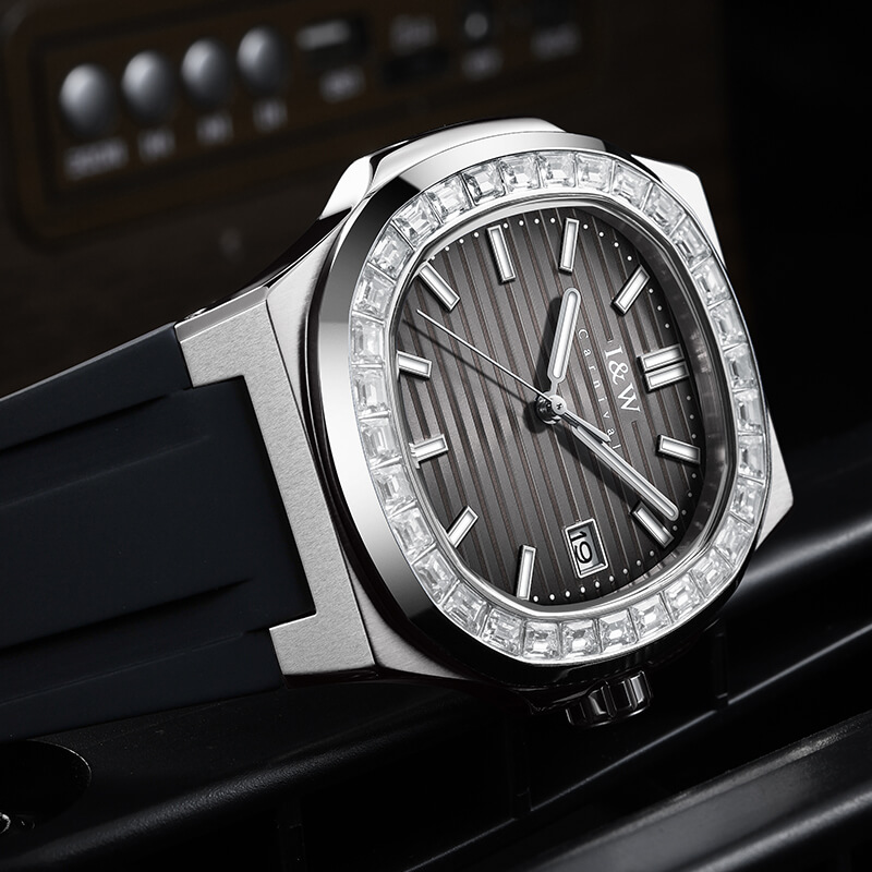 Đồng hồ nam chính hãng I&W Carnival 721G2-D3 kính sapphire,chống xước,chống nước 50m,Bh 24 tháng,máy cơ (automatic)