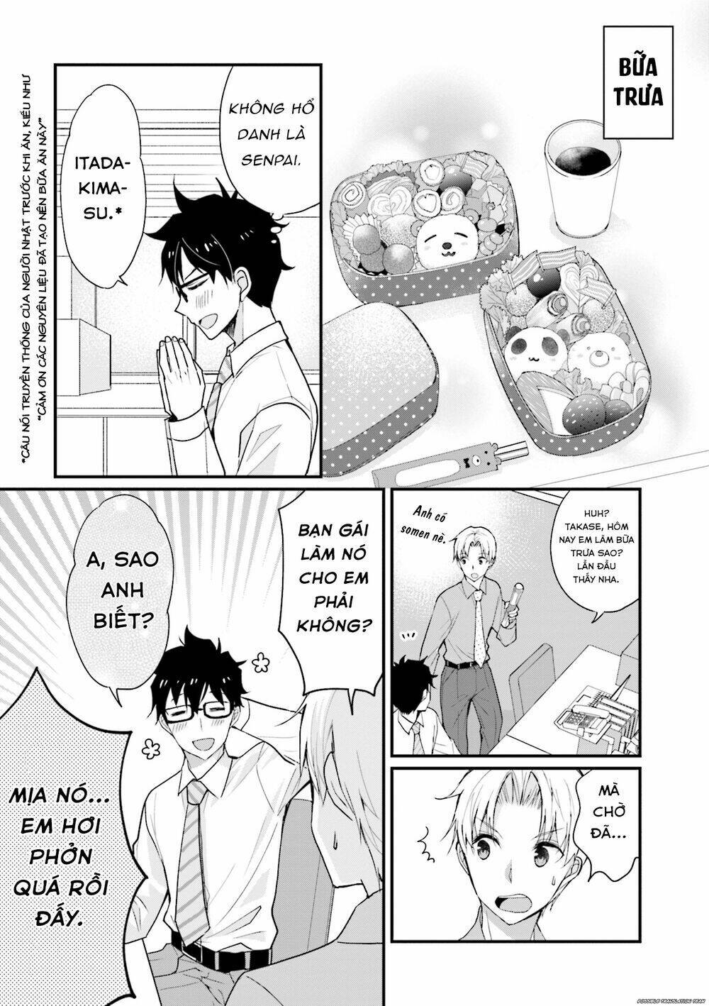 senpai kiêm bạn gái nhỏ nhắn của tôi rất dễ thương chapter 1 15